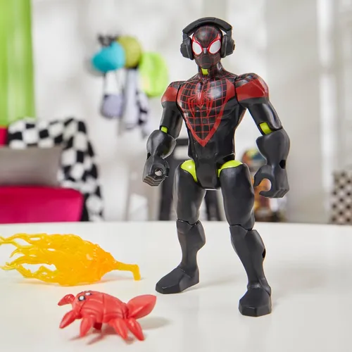 Figura De Acción Marvel Spiderman Mixmashers Miles Morales