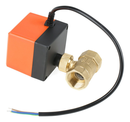 Válvula De Bola Dn20 Dc12v G3/4 Actuador Motorizado De Latón