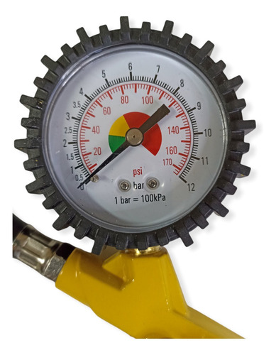 Imagen 5 de 10 de Infla Llantas Con Manometro Psr01u
