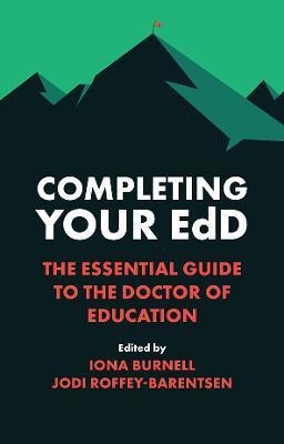 Libro Completing Your Edd : The Essential Guide To The Do...