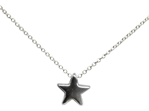 Collar Mi Estrella, Plata 925, 40-43 Cm, Libre De Níquel