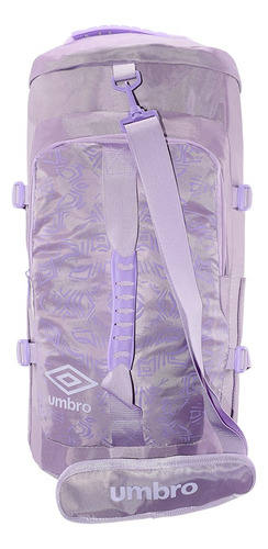 Bolsa Deportiva Umbro® Gym, Maleta Deportiva Viaje Multiusos Color Lila Lisa