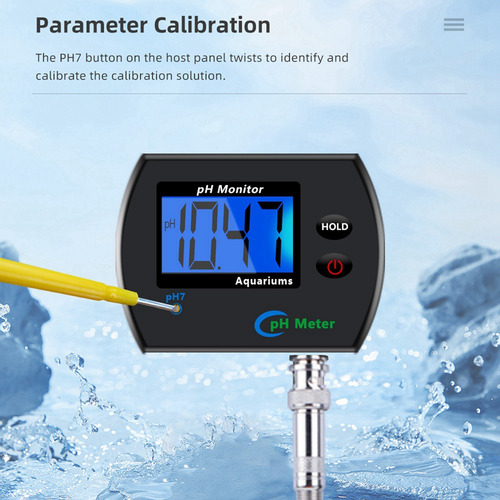 Medidor De Ph Digital Para Água Potável Para Aquário Monitor