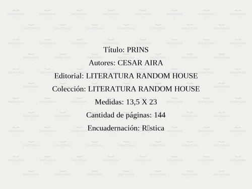Prins - Cesar Aira