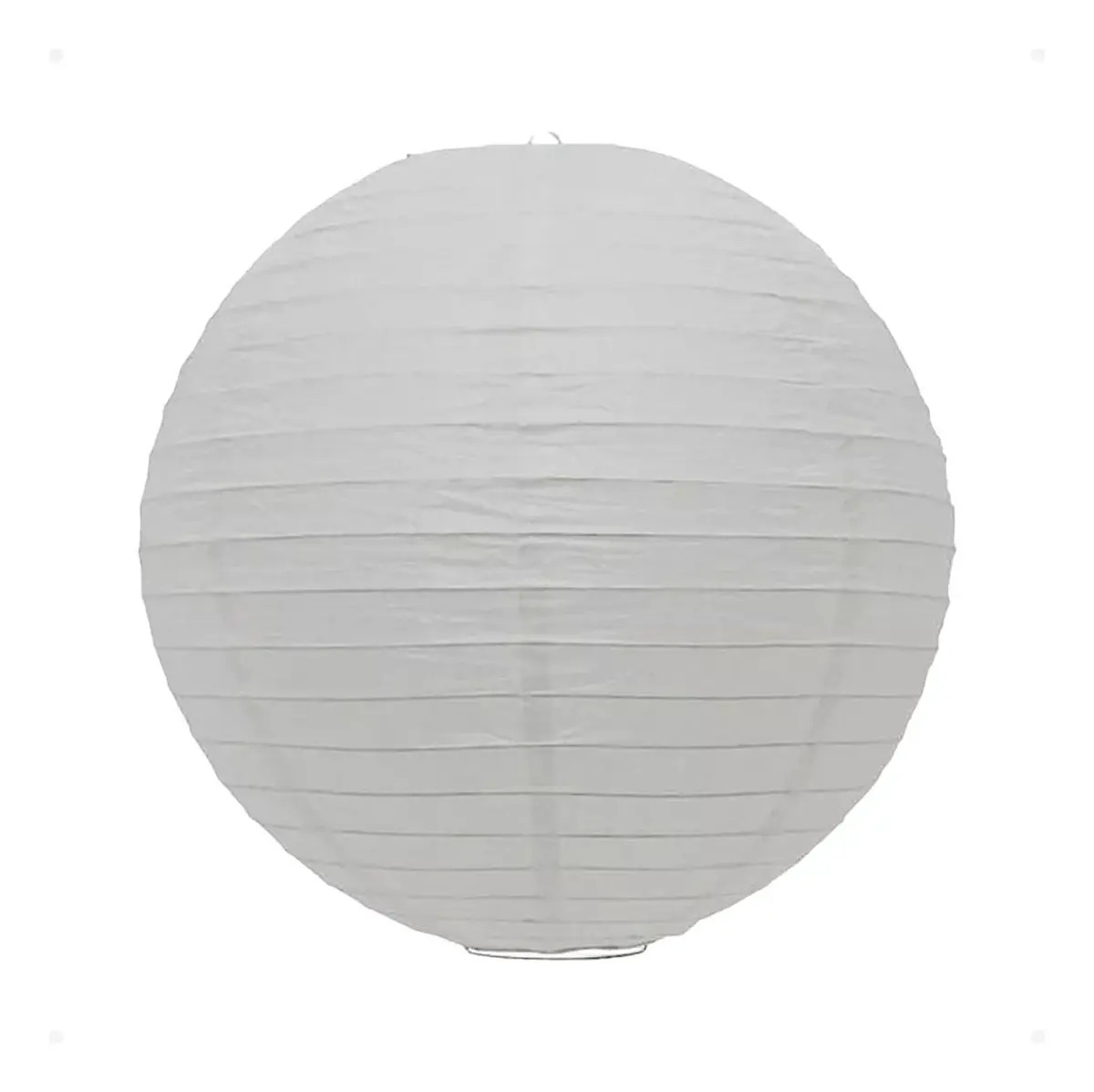 Luminária Japonesa Galleria 77 Papel Arroz Branco 50cm Decoração Teto