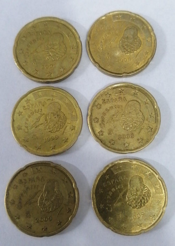 España, 20 Céntimos Euro 2001 (Usado)