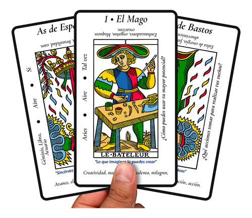 Tarot Marsella Con Significados Principiantes En Español