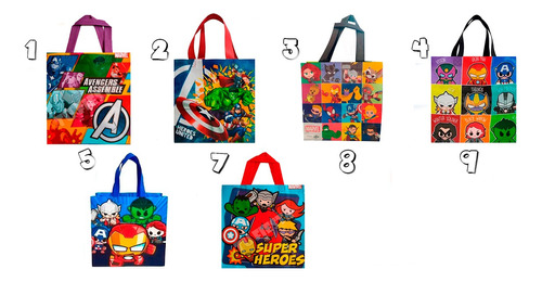 35 Bolsas,dulceros,bolos,fiestas Avengers