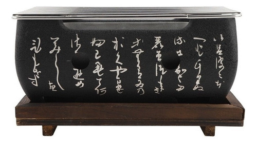 . Horno Rectangular Cocina Japonesa Estufa De Carbón Japonés
