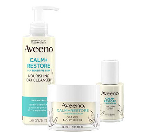 Aveeno Calm + Restauración De Aceite De Nutrición Jfrlh