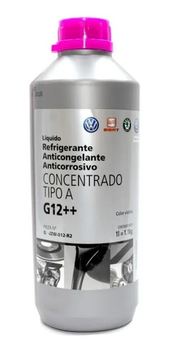 G-12. Liquido Refrigerante Volkswagen