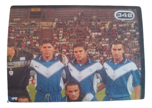 Figurita Futbol Argentino 2000 #348 Formacion Velez