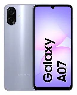 Celular Samsung Galaxy A07 128gb 4gb Camera 50mp Tela 67 Protecao Ip54 Processador 6nm Violeta
