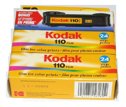 Rollo 110 Kodak Gold Iso 400 Se Venden Por Unidad
