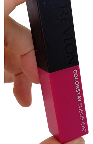 Revlon Labial Colorstay Suede Ink Tono 010 Tunnel Vision