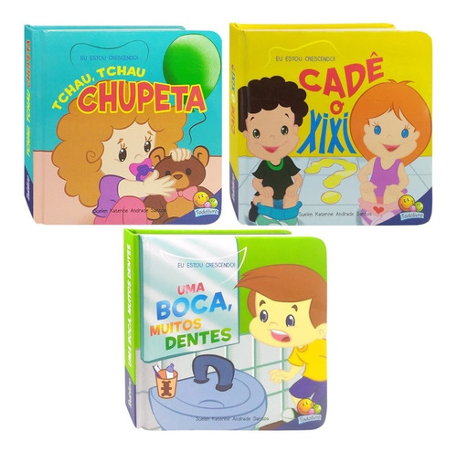 Eu Estou Crescendo! Coleção 3 Livros - A Partir De 1 Ano