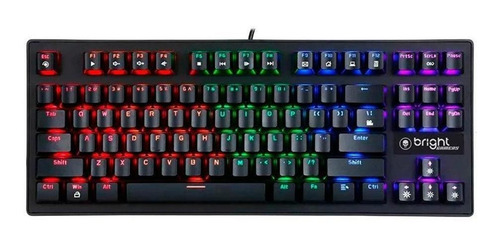 Teclado Gamer Mecânico Bright Gtc559 Compact