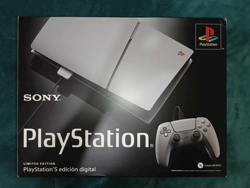 Nuevo Ps5 Digital Ed Limitada 30 Aniversario Aniversary 1 Tb Gris (Usado)