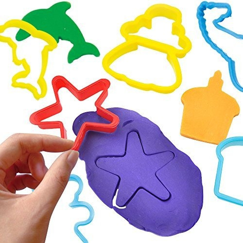 Kiddy Dough 24 Piezas De Herramientas Dough Y Clay Party Pac