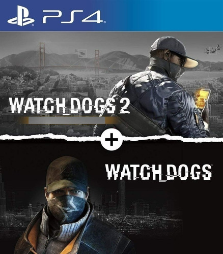 Watch Dogs 1 + Watch Dogs 2 ~ Videojuego Ps4 Español 