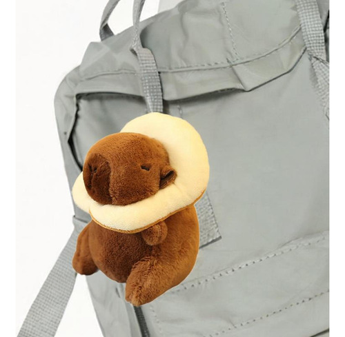 3 Llavero De Peluche De Capibara, Divertido Llavero De Coche