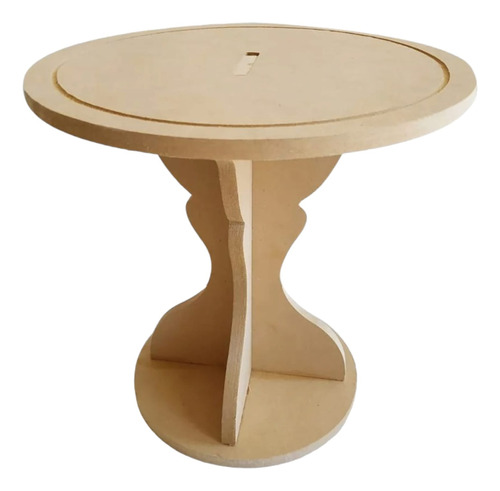 Base Mesa Para Tortas Soporte Para Pasteles En Madera Mdf