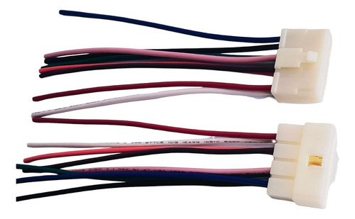 Enchufe Conector 8 Pines Macho Y Hembra Para Auto