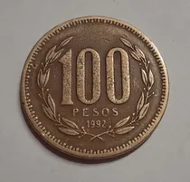 Comprar Moneda Chilena 100 Pesos Grande Año 1992