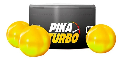 Bolinha Explosiva Pika Turbo Retardante Masculino 3 Unidades