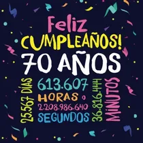 Comprar Feliz Cumpleaños - 70 Años: Un Libro De Visitas Para Fiesta