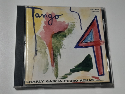 Charly Garcia / Pedro Aznar - Tango 4 (cd Excelente) U.s.a 