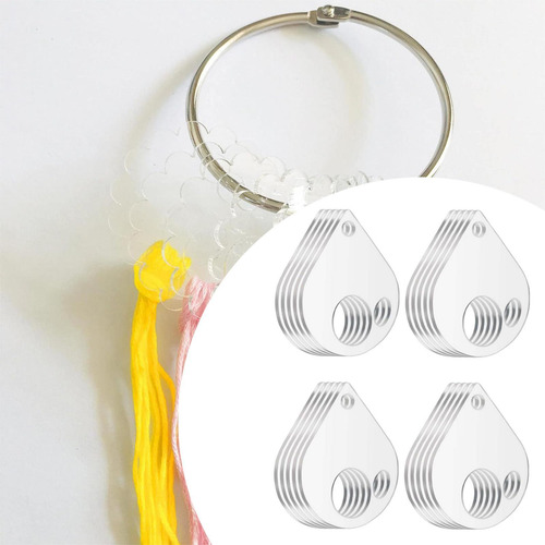 3 X 20x Gotas De Hilo Transparente Para Bobinas De Hilo