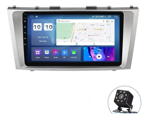 Estéreo 2+32g Para Toyota Camry 06-11 Cámara Gps Carplay