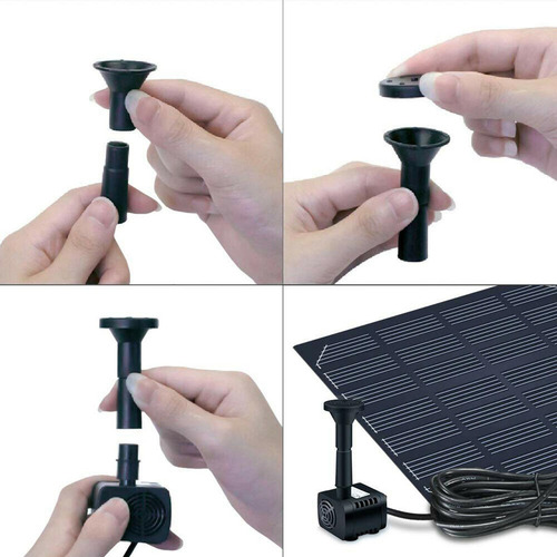 Bake Con Panel De Bomba De Agua For Piscinas De Pájaros