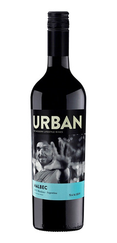 Vinho Argentino Tinto Seco Urban Malbec Mendoza 750ml