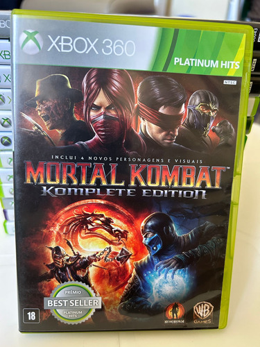 Mortal Kombat Komplete Edition Xbox 360 Usado Físico (Usado)