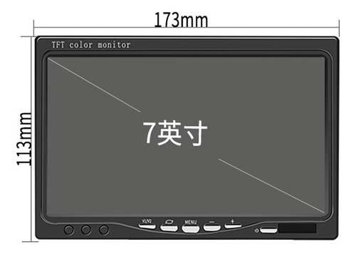 7 Pulgadas Desktop Home Hdmi Portable Mini Small Tv