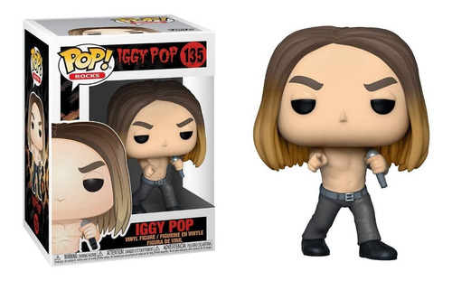 Funko Pop Iggy Pop #135 Rocks Regalosleon