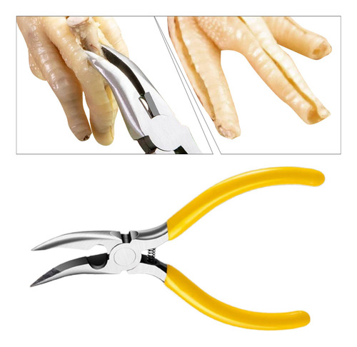 Pinzas Deshuesadas Con Patas De Pollo, Empuñaduras Cómodas,