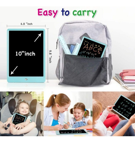 Tableta De Pantalla Lcd For Niños Pizarra Mágica