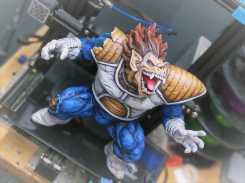 Figura Vegeta Mono Gigante Ozaru 17cm Dragon Ball - 3dprint