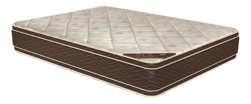 Colchón Gani Eliseo 2 Plazas 190x140 Resortes Color Beige