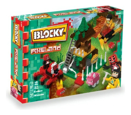 Blocky Pixeland Bosque Arácnido 147 Piezas 01-0691