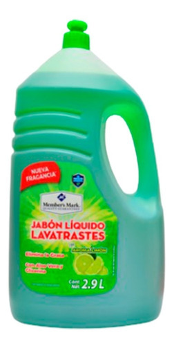 Jabon Liquido Lavatrastes Arranca Grasa 2.9 L Members Mark