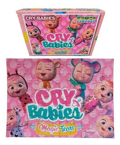 4 Rompecabezas X 50 Piezas Motivos Nenas Puzzle