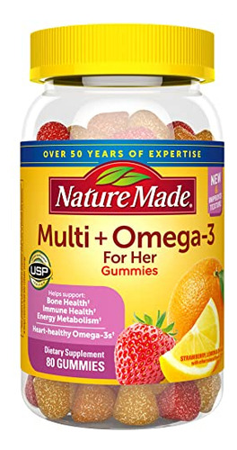 Suplemento Multivitamínico Feminino Nature Made Com Goma De