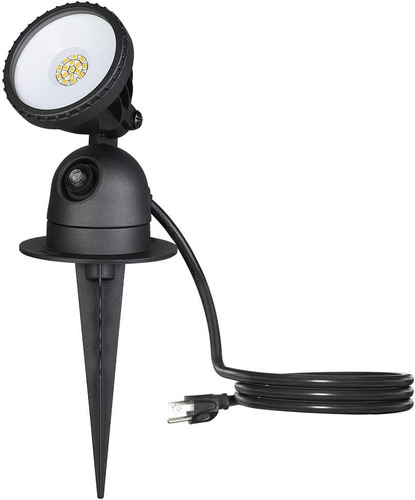 Edishine Foco Led Para Exteriores Impermeable  Sensor De Luz