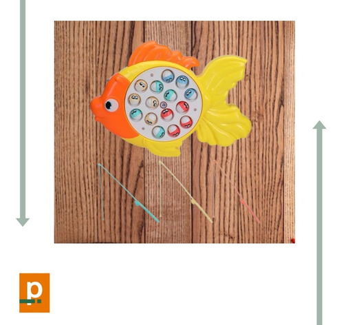 Peixe Maluco Pescaria Bq-132 Color Naranja claro