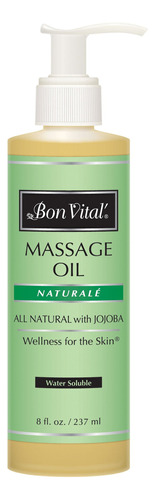 Aceite De Masaje Bon Vital Naturale Hecho Con Ingredientes N