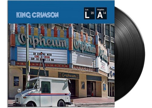 Imagen 1 de 2 de King Crimson Live At Orpheum 2014 Vinilo Gatefold